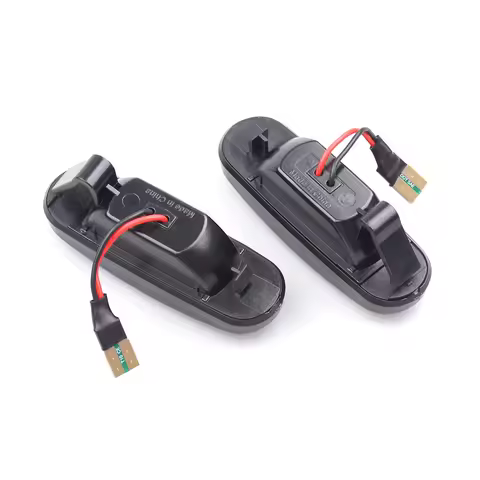 2Pcs Dynamic LED Turn Signal Side Marker Light Repeater Lamp For Fiat Panda Grande Abarth Punto Evo Doblo Fiorino Linea Idea