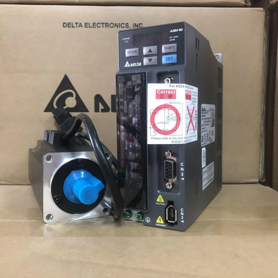 

New Original Delta Servo Motor 400W Set ASD-B2-0421-B+ECMA-C20604RS/SS