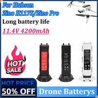 11.4V 4200mAh 37.8Wh Battery for Hubsan H117S Zino GPS RC Quadcopter Spare Parts Battery for RC Camera Drone Flight Battery