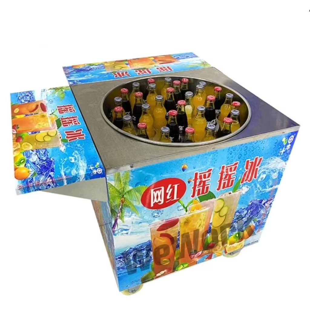 #￥forWeWork Thailand Shake Ice Machine Commercial Slushy Machine Stainless Steel Margarita Smoothie Frozen Drink Maker