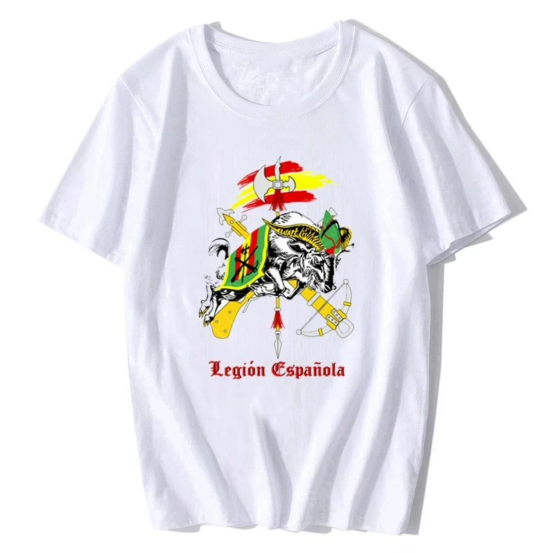 Cabra Legion Emblem Spanish Foreign Legion T-Shirt. Summer Cotton O-Neck Short Sleeve Men T Shirt New Oversized Streetwear