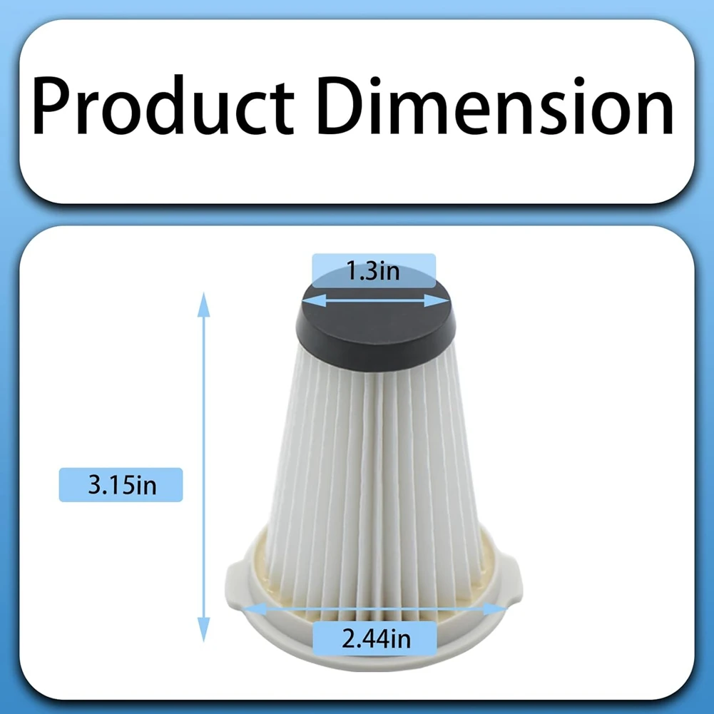 3Pcs K3000 Replacement Filter for Cordless Stick Vacuum Model: 10438,DS4015,DS4020,DS4065,DS4090,DS4095,DS4030 image 2