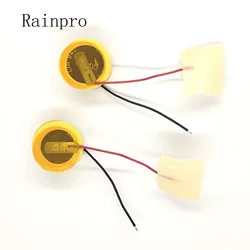 1pcs/lot LIR940 25mAh 3.6V with wire button lithium battery is suitable for TWS Bluetooth headset smart wearable rechargeable bu