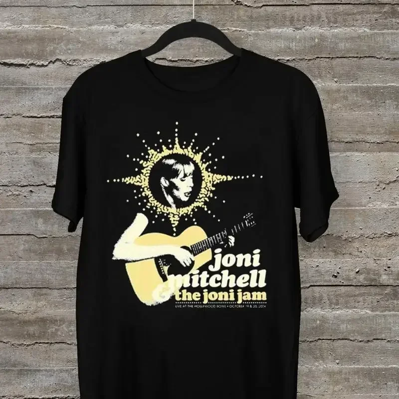 NEW Joni Mitchell The Jam 2024 Tour Black All Size T Shirt AR277