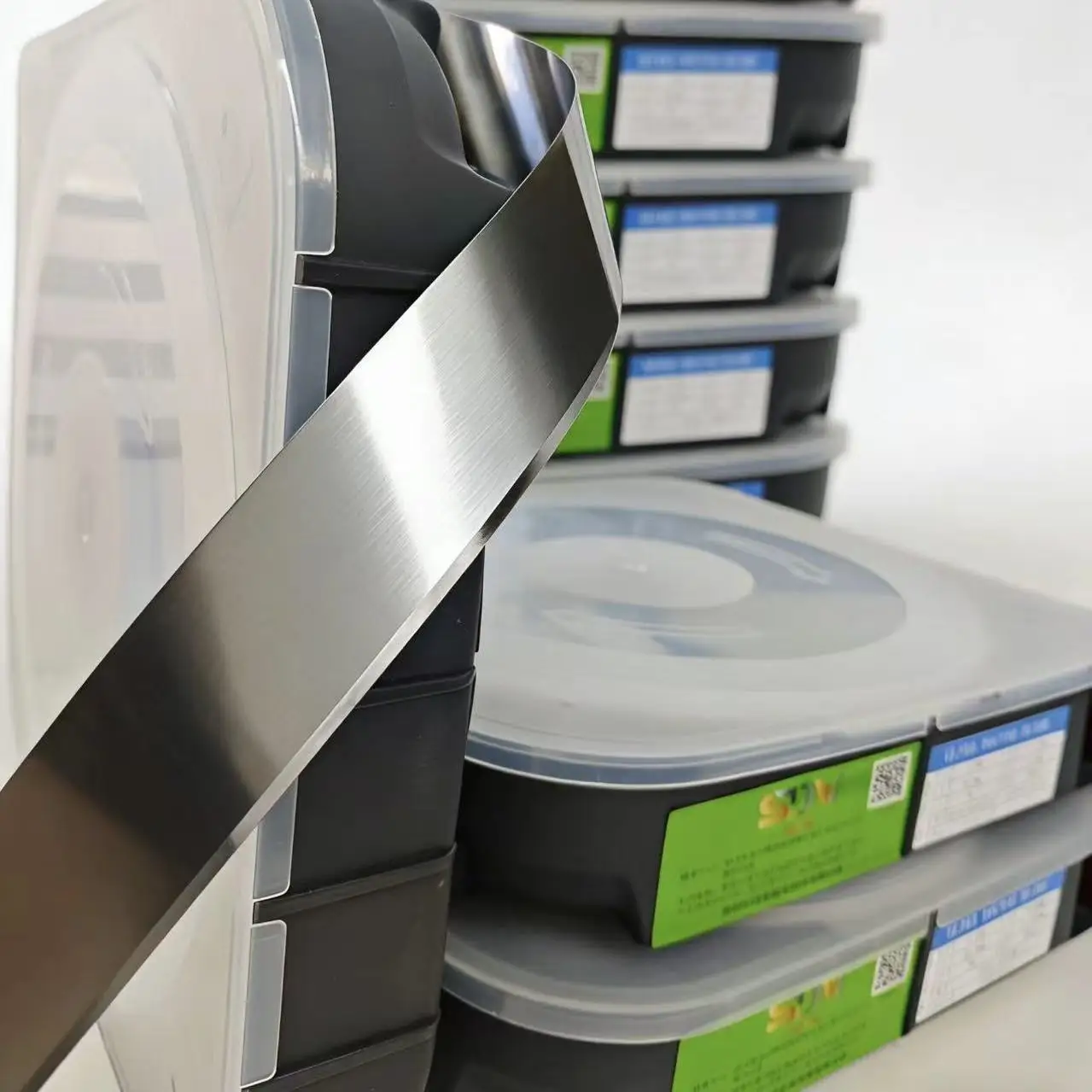 Picture 5: Factory Custom Width & Thickness Stainless Steel Doctor Blade for Gravure Printing
