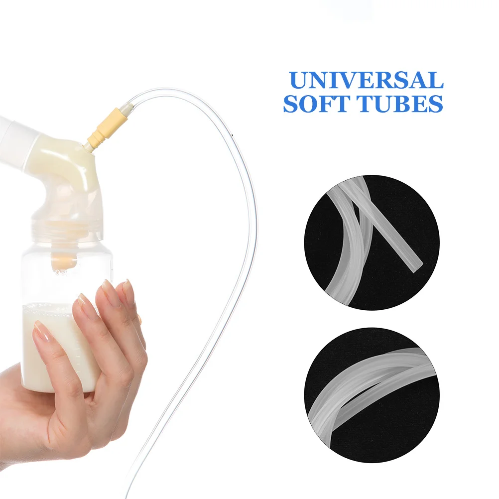2 قطعة خرطوم مضخة الثدي سيليكون استبدال أنابيب لينة مرنة عالمية متوافقة أجزاء مضخة الثدي الكهربائية الملحقات #3
