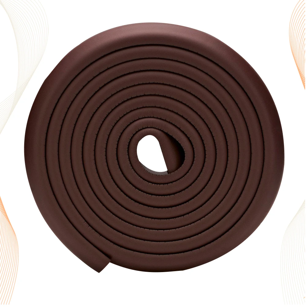 

Anti Collision Strips For Baby Durable Nbr Material Home Safety Bumper Strips Corner Wall Table Edge Protector Brown