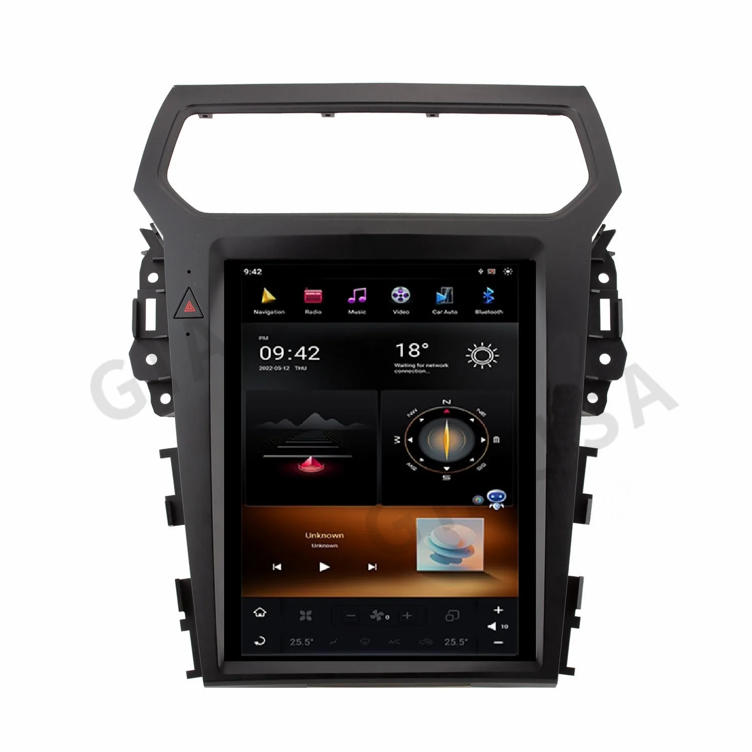 

For Ford Explorer Touch Screen DVD Player GPS Air Conditioner Climate AC Control Panel MP4 Android 13.0 Inch Car Radio