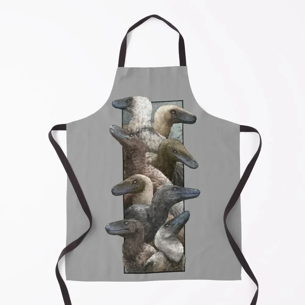 

Deinonychus Panel Apron House Things For Home And Kitchen Customizable Woman Camping Apron