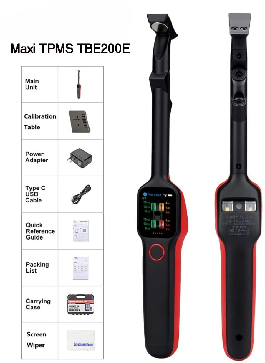 TBE200E tire brake inspector for use with ITS600E