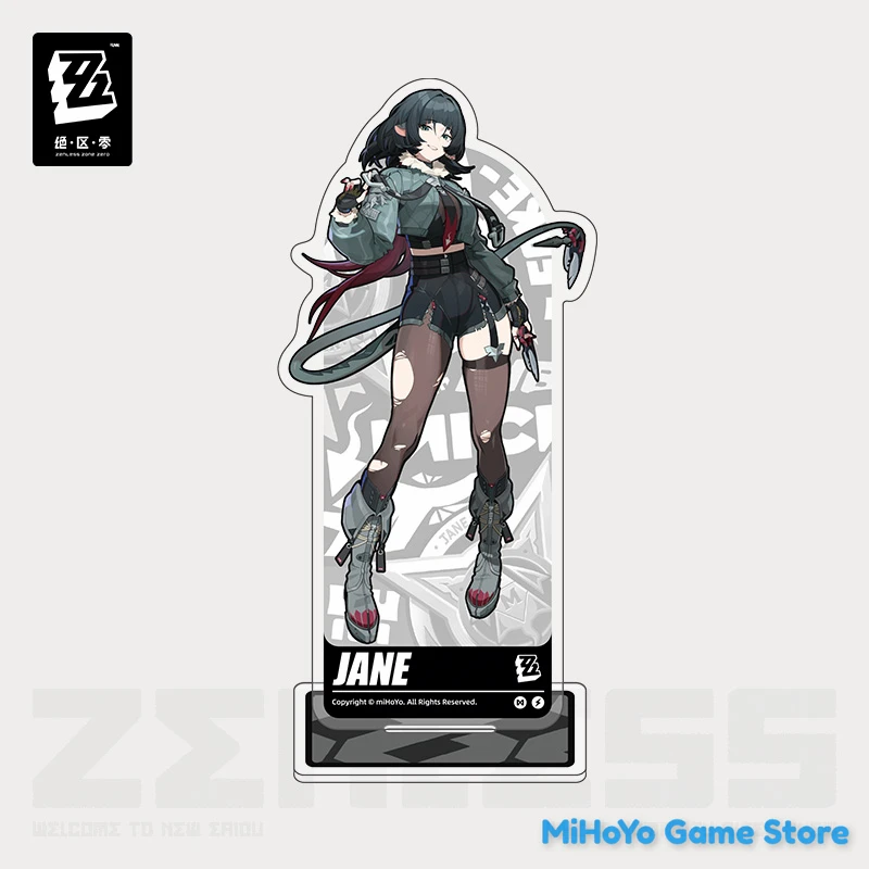 ZZZ Jane Acrylic Zenless Zone Zero Official Original Jane Acrylic Standing Painting Series Acrylic Jane Doe Birthday Gifts