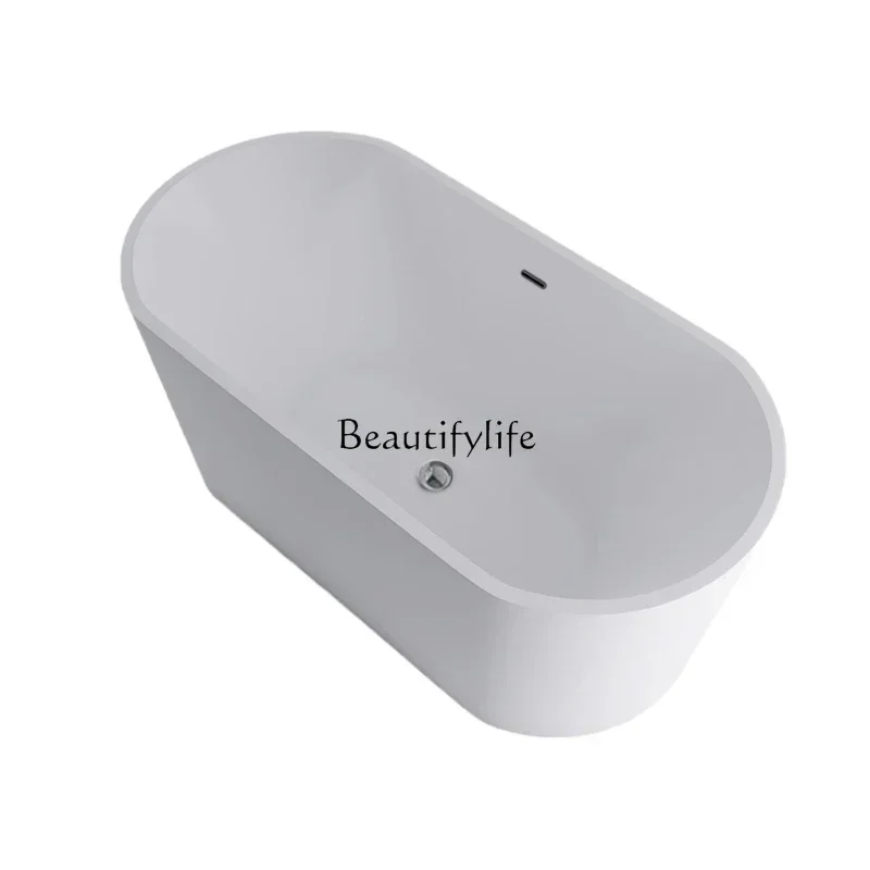 ls 35 LBathtub شقة منزلية صغيرة على الطراز الياباني حمام متنقل متكامل مستقل حوض استحمام مزدوج أكريليك