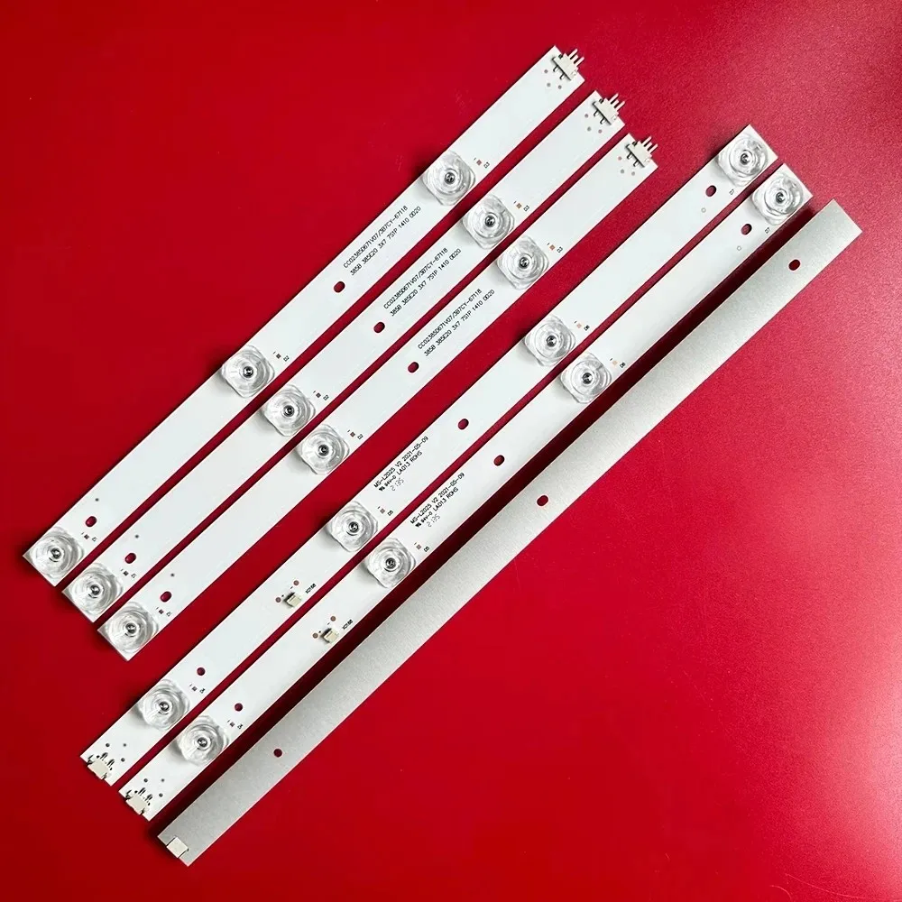 3/6pcs LED Backlight strip CC02385D671V07 CC02385D671V03 385B 385E20 3X7 7S1P MS-L2025 for EX-39HT001B HLED39R403BT2 670mm