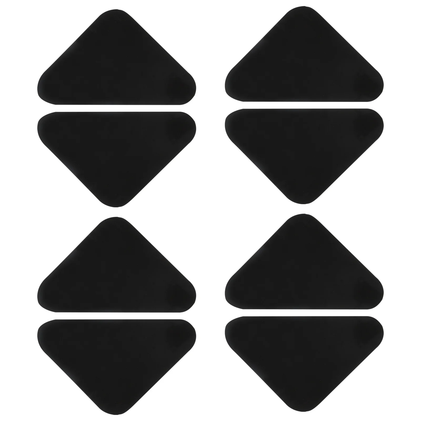 8 szt. Naklejek antypoślizgowych na dywan zapobiegających zwijaniu się, blokady dywanu, naklejki antypoślizgowe na dywan, blokady narożników dywanów