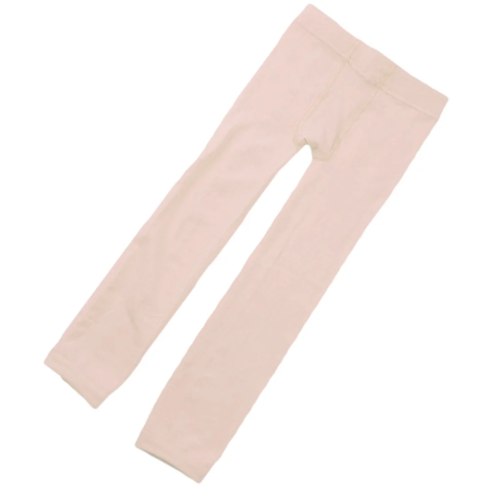 

Fleece Lined Winter Warm Tights Thick Elastic Leggings 8-12 Years Skin Color Under Dresses Winter Tights For Girls Warm