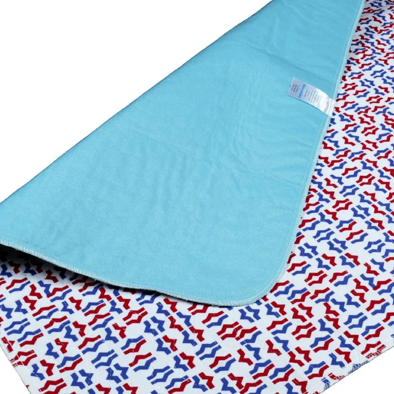 Reusable Washable Bed Protector Pad for Elderly Incontinence - Absorbent and Waterproof Mattress Underpad