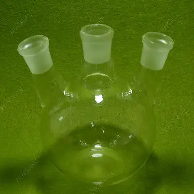 

1000ML,24/29,3-necks,Flat Bottom,Glass Flask,Laboratory Glassware Flask