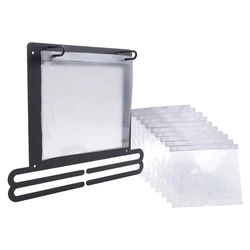 ABWR-Medal Display Wall Mounted Medal Hanger Running Bib And Medal Holder Hanging Medal Rack Square Shape Medal Holders