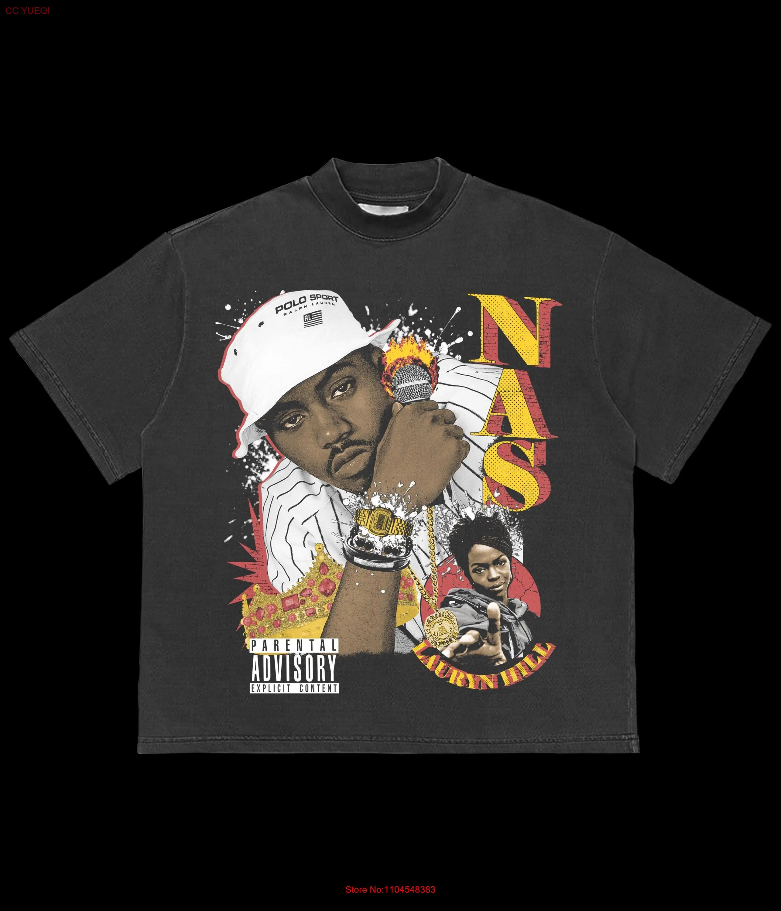 Nas LAURYN Hill If I Ruled The World Rap T Shirt long or short sleeves