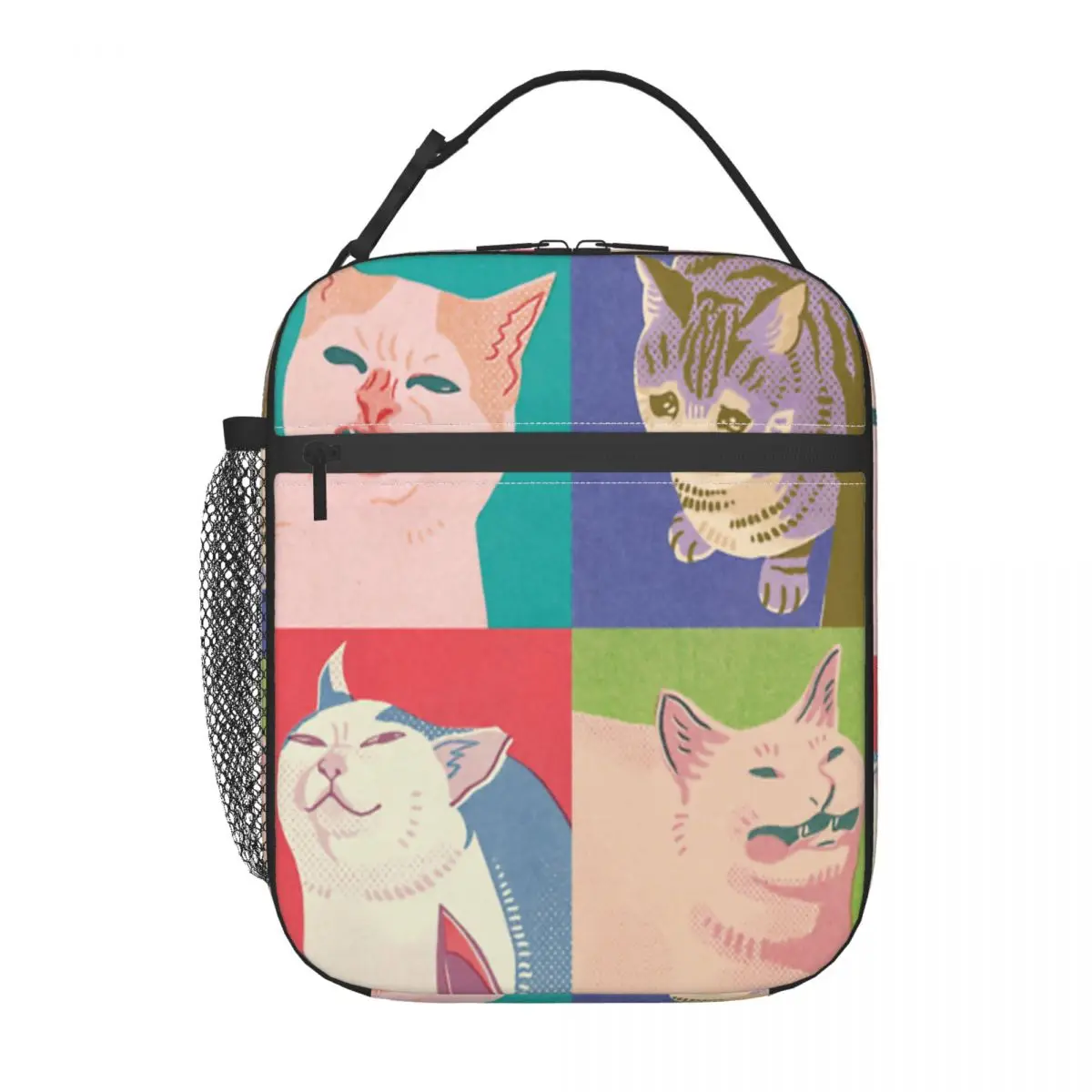 

Four Meme Cats Of The Apocalypse One Lunchbag