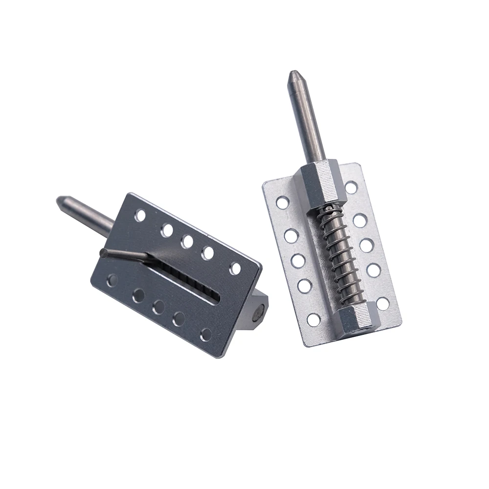 2PCS Fuselage Locker Aluminum Canopy Lock Latch Heavy Duty Spring Loaded FOR F3A UAV Fixed Wing RC Airplane Aircraft