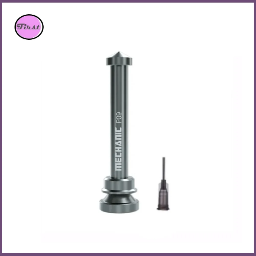 MECHANIC Aluminum Alloy Tube Piston P09 Solder Paste Flux Booster Manual Syringe Plunger Dispenser Propulsion Tool Phone Repair