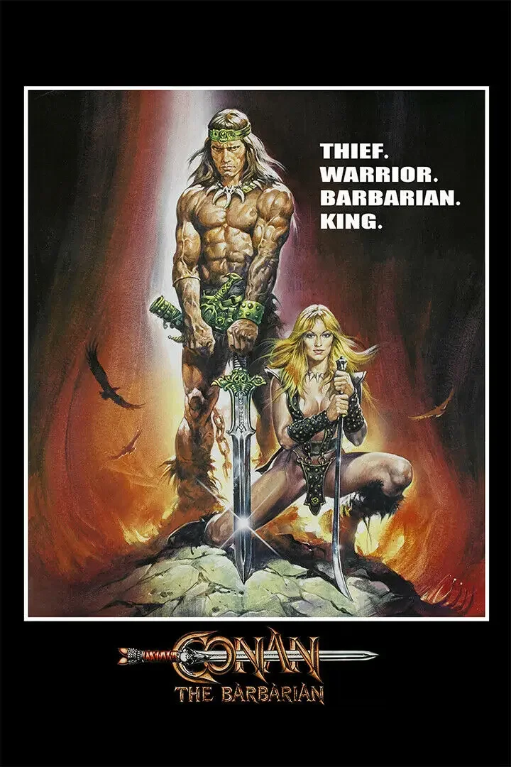 Conan Reproduction Movie ,Art Picture Print Silk Poster ,Home Wall Decor