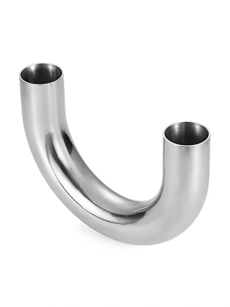 19/25/32/38/45/51/57/63/76Mm OD Butt Weld 180 Degree Return Bend SUS304 Stainless Pipe Fitting Connector