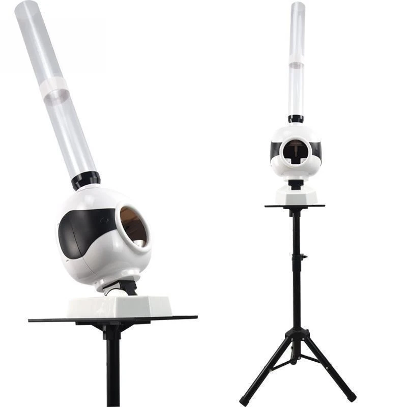 Badminton training, badminton serve machine, fixed-point automatic serve machine