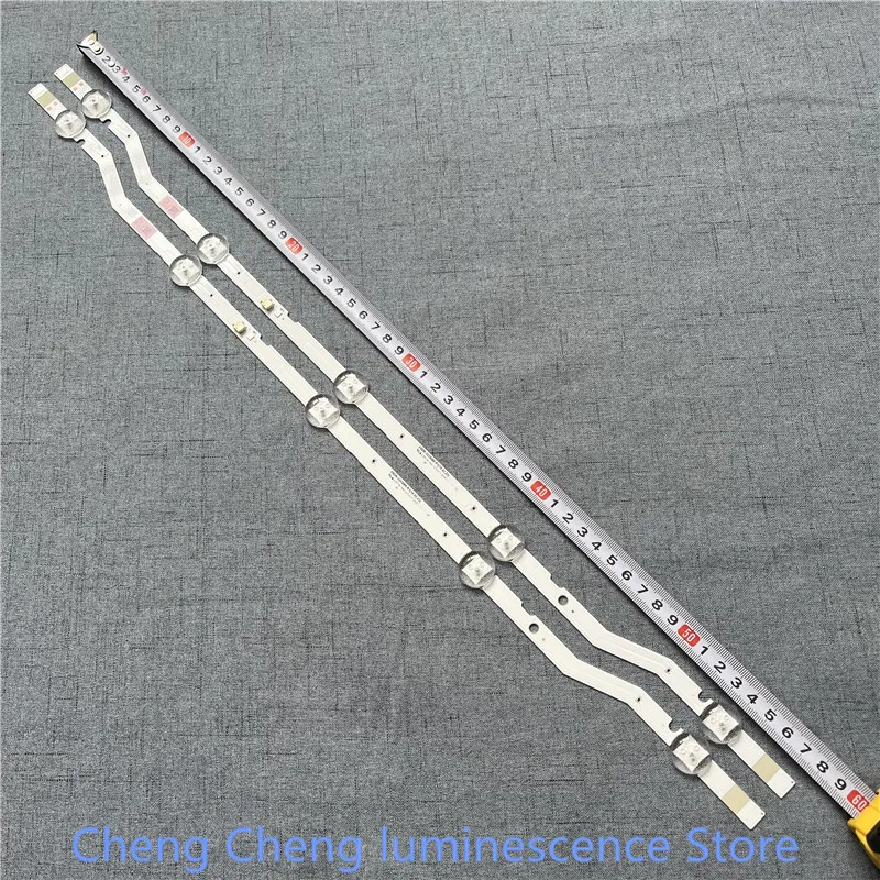 Strip LED untuk Samsung UA32J4088 2015 SVS F-COM 32 HD LM41-00133A LM41-00148A BN96-36232A BN96-36234A V5DN-320SM0-R4 3V 5LED