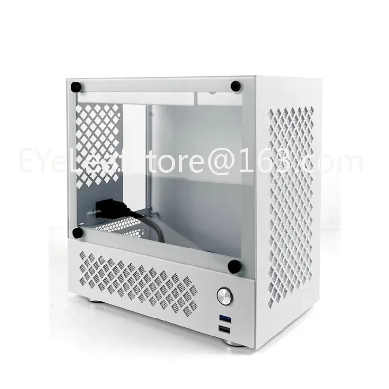 

Compact Small and Medium Motherboard Source Direct Plug Graphics Card Desktop Side Transparent Mini Small Chassis