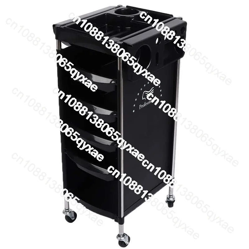 

6-Layer rack Multifunctional hair salon Tool storage cart with universal wheel