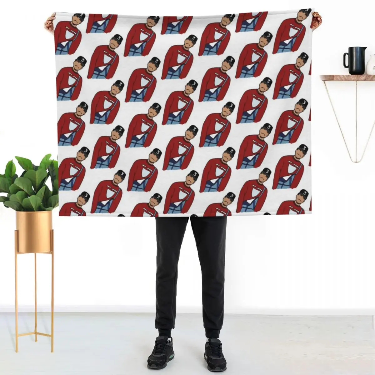 Chance Illustration Throw Blanket Soft Multi-Purpose Quilt Nap Sleeping Bag Luxury Thicken Blankets