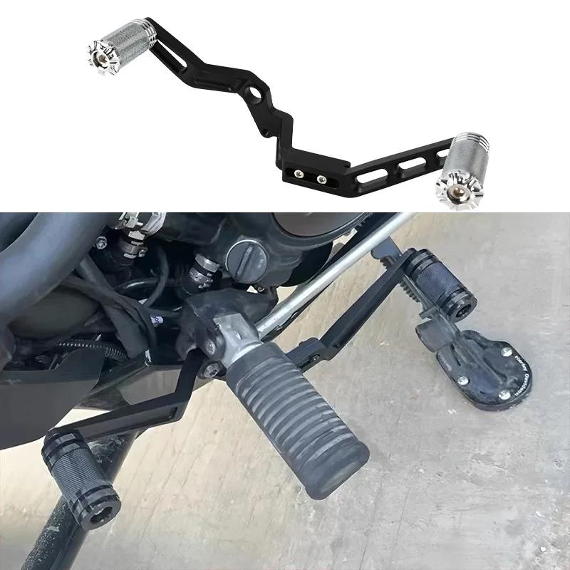 

For Harley Nightster 975 RH975 RH 975 Special 2023 2024 Motorcycle Aluminum Heel Shifter Lever Shifter Pegs Black