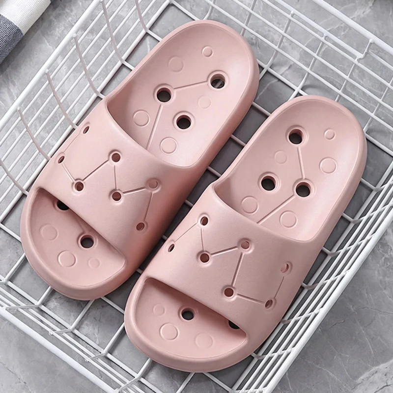 

Тапочки для ванной комнаты, женские летние быстросохнущие домашние тапочки, женские шлепанцы из ЭВА с мягкой подошвой, 2026