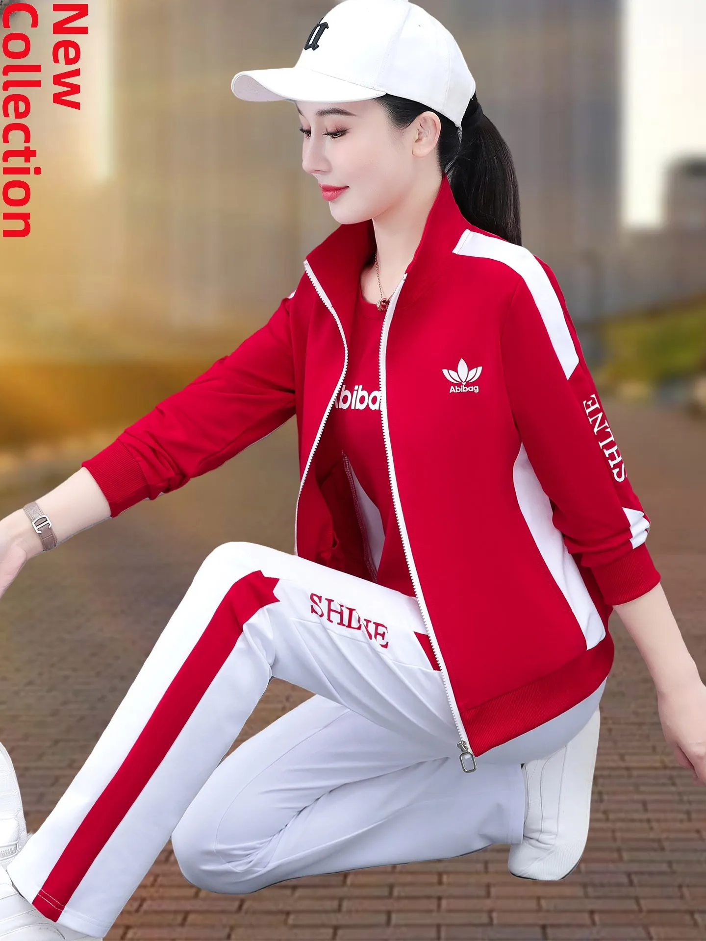 

Танцевальный наряд из чистого хлопка, женский комплект для кадриль, длинные брюки-джаки на молнии, длинные брюки, спортивная одежда, осень-зима