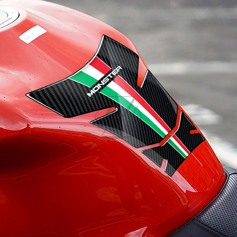 Motorcycle Gas Tank Pad Protection Decals for Ducati Monster 600 620 695 750 800 900 1000