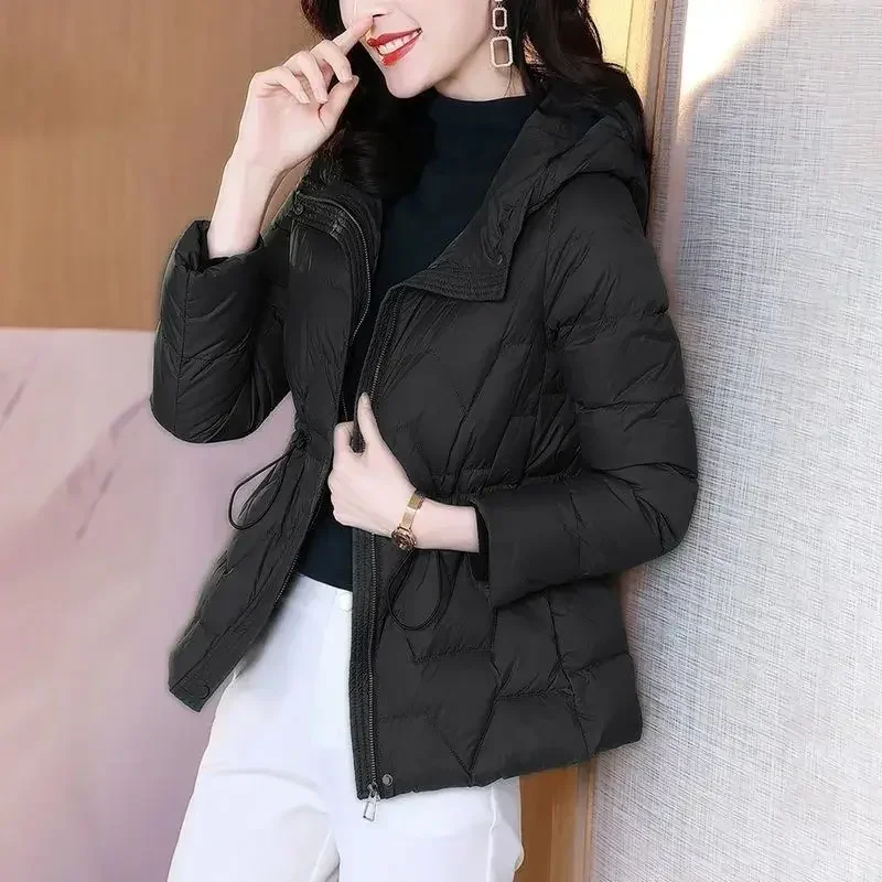 Blouson Jackets Zip-up Parkas Woman Warm Winter on Sale Hot High Quality Down Coats for Women Outdoor Clothes Demi-season Thick