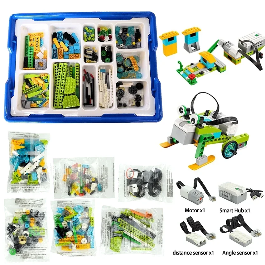 280Pcs  Generation WeDo 2.0 Core Set Robotics Construction School STEAM Educational Bricks Kit Toys Gifts