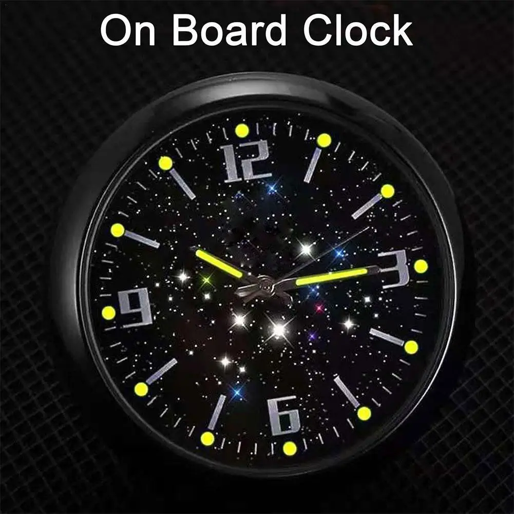 Luminous Auto Gauge Clock Mini Car Air Vent Quartz Clock With Clip Air Outlet Watch Clock For Styling Waterproof Car Accessories