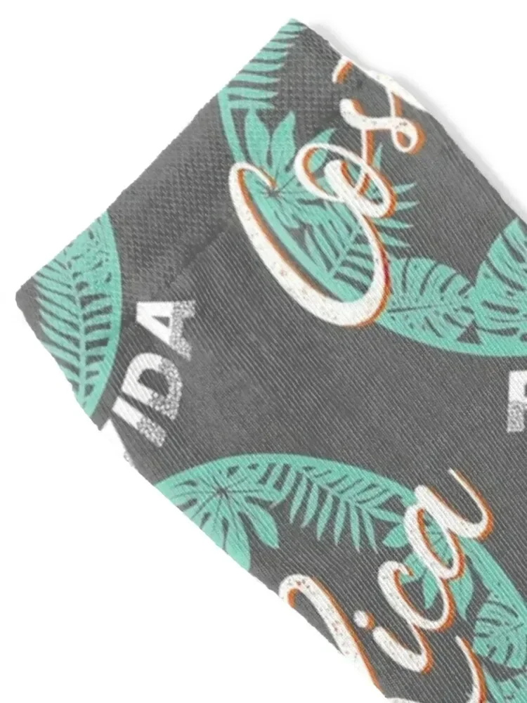 Costa Rica Pura Vida Beach,Travel Costa Rica Pura Vida Socks funny gift summer Men's Socks Luxury Women's