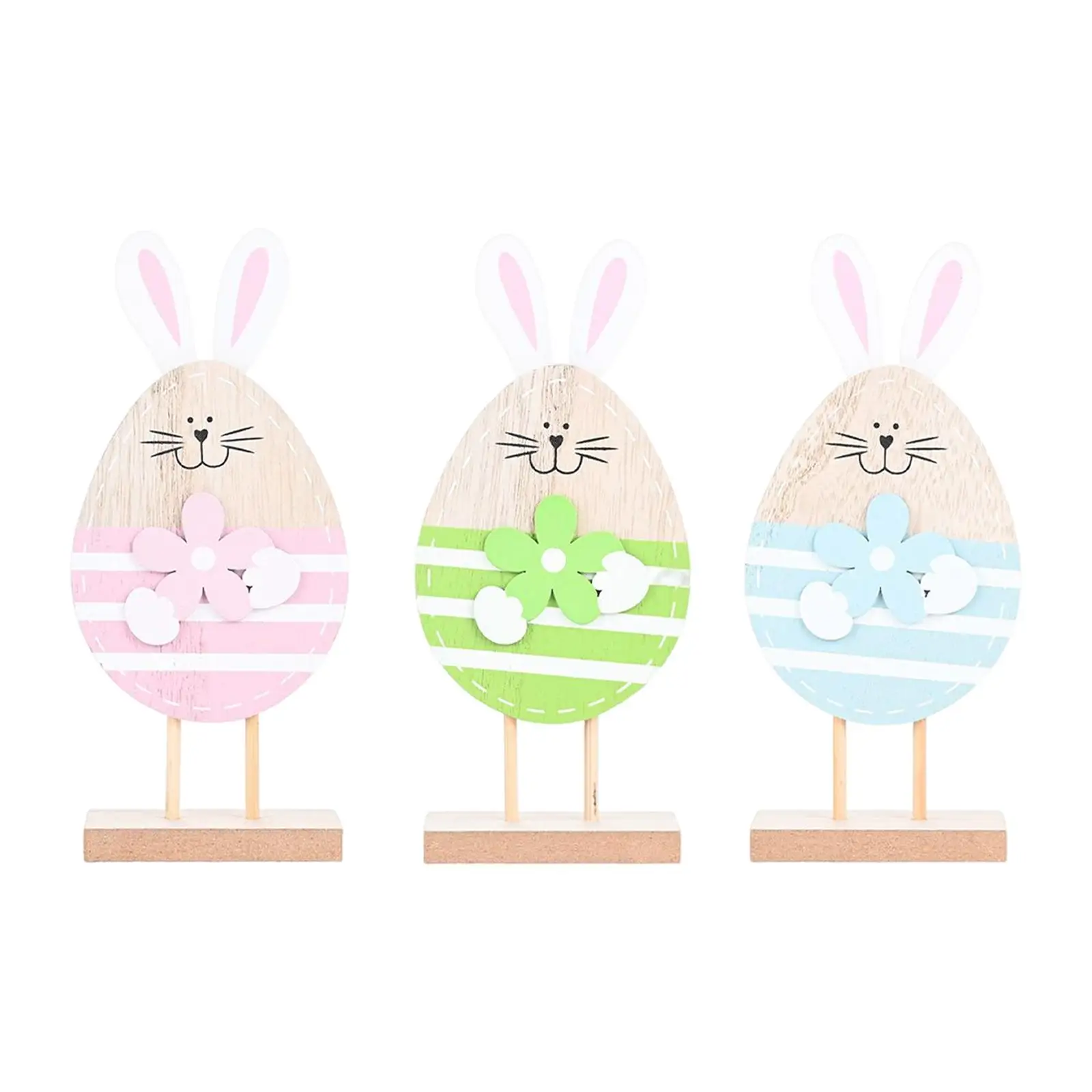 Easter Bunny Ornaments Easter Decor Rabbit Statue Collection Rabbit Figurine