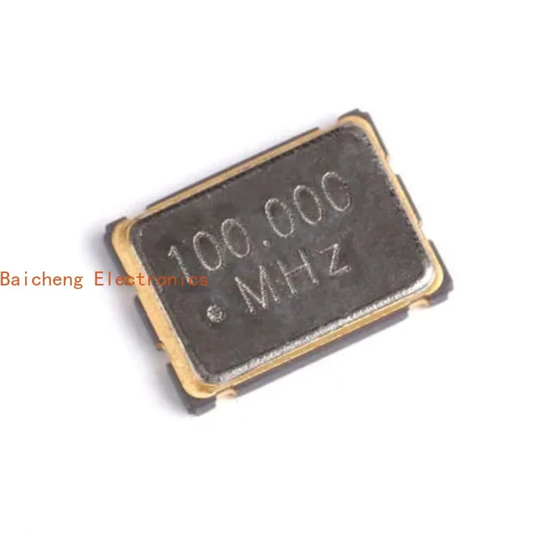 5PCS 5*7mm 7050 4 pins SMD Oscillator 100MHz 100M 100.000mhz Active Crystal Oscillator