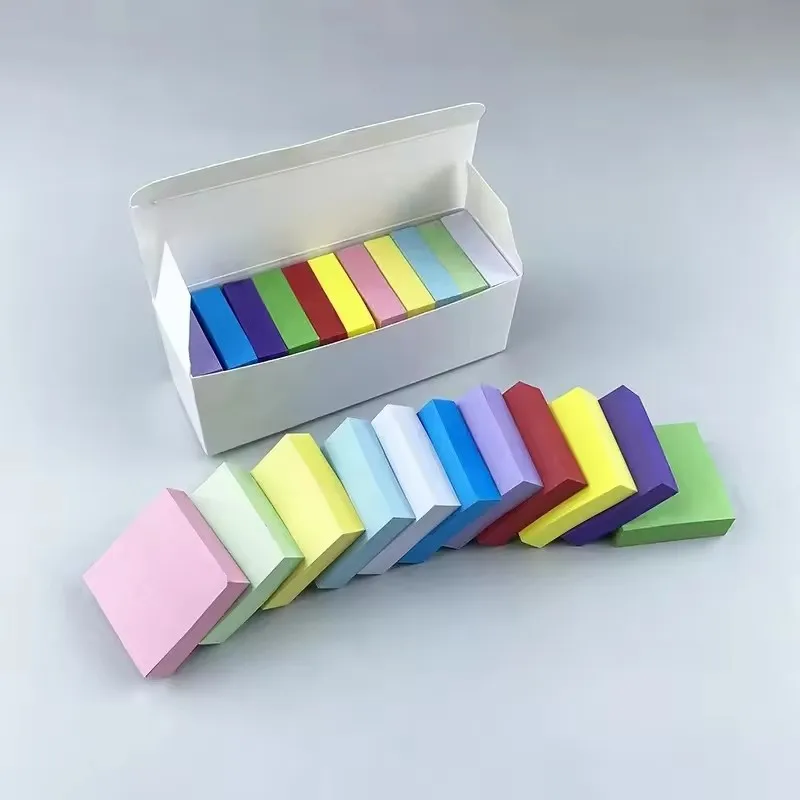100 Sheets/Book Colorful Notebook Label Sticker Leave a Message For Sticky Notes Student Stationery Sticky Notes