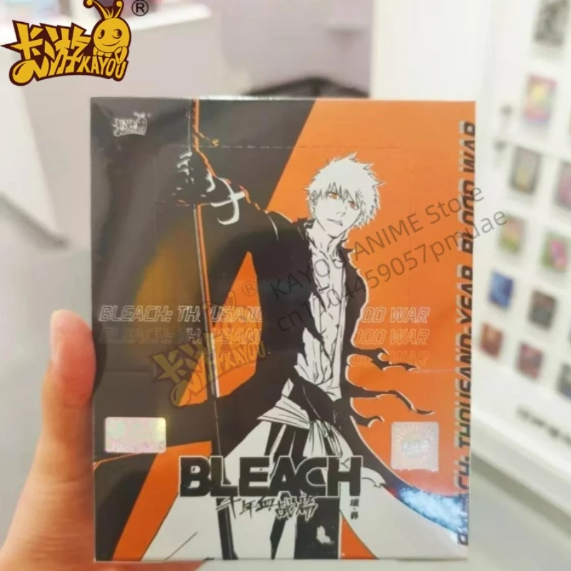 

KAYOU Genuine Bleach Realm ·World Millennium Blood War Edition Guardian Collection Card Fate Poetry Оригинальная коробка Аниме Периферия