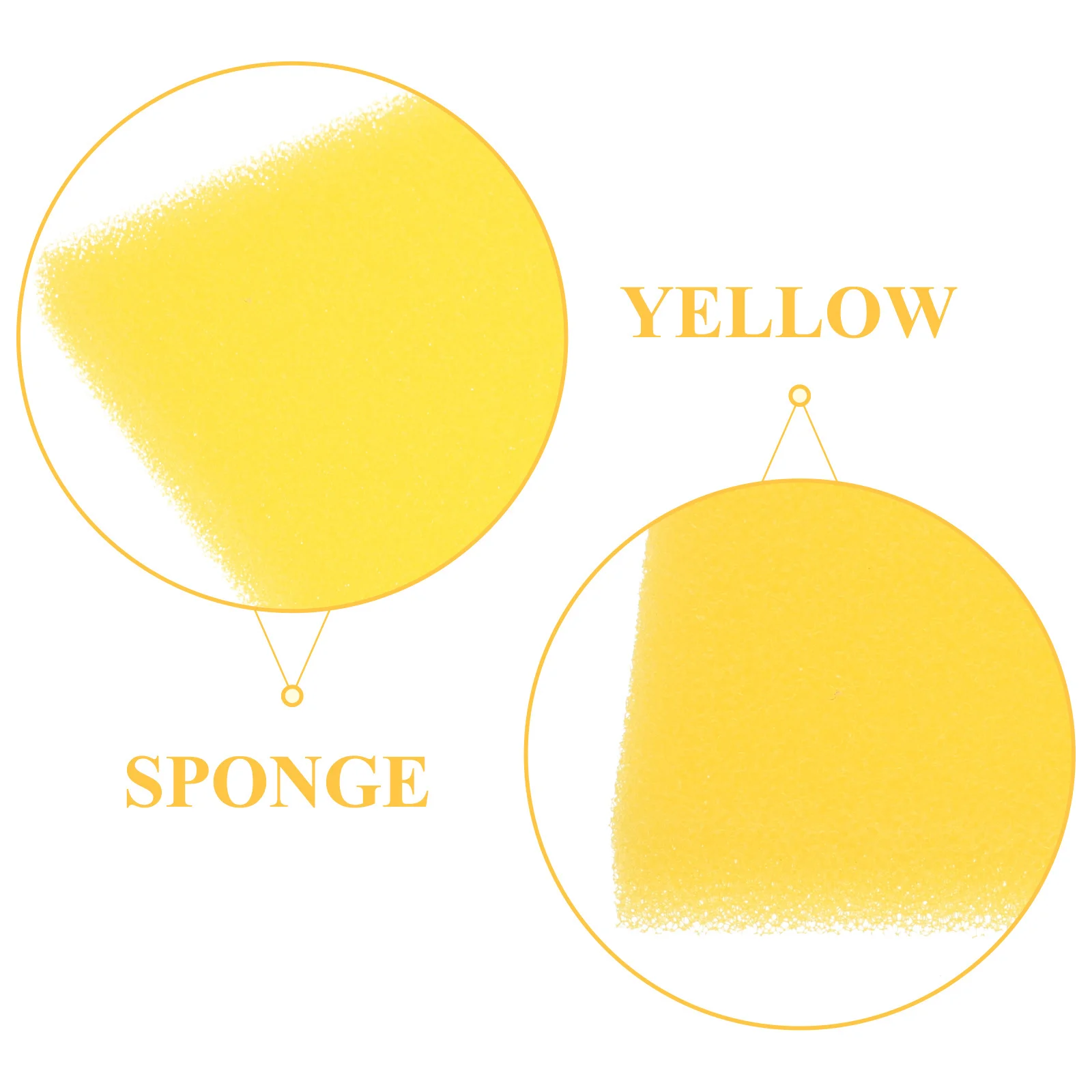 

10Pcs Absorbent Fine Hole Sponge Aquarium Water Filter Pad Biochemical Sponge Filter for Fish Tank Reptile Terrarium Supplies