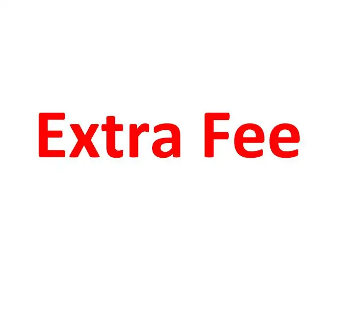 

Extra fee