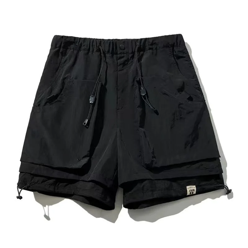American Summer Cargo Pants uomo donna Casual Safari Short Joggers Pocket pantaloncini da lavoro impermeabili Streetwear giapponese Capris