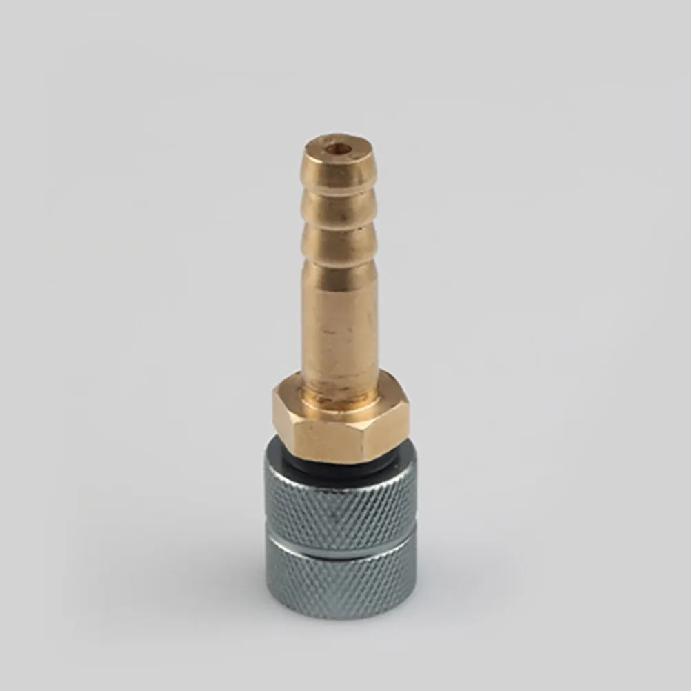 Brass Barb Tee Fitting for Gas Stove, BBQ Grill – 2 pcs, 4.9 cm, Compatible with 8–10 mm Hose