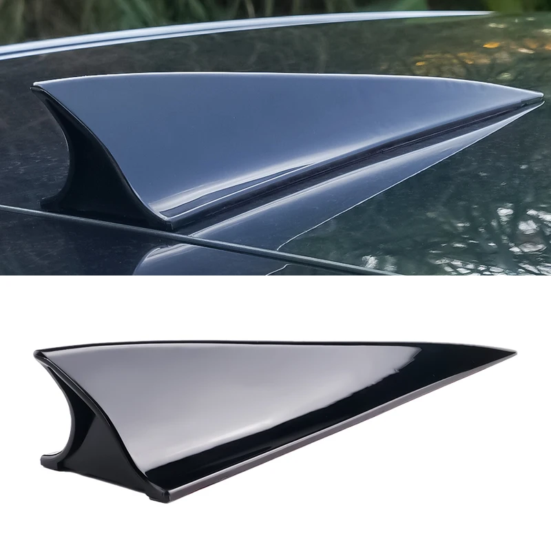 Universelle Stromlinienförmige Haifischflossen-Antenne Ohne Bohren Dach-Dekorationsantenne Karosserie-Trend-Optik Upgrade und Modifikation – Detail 1